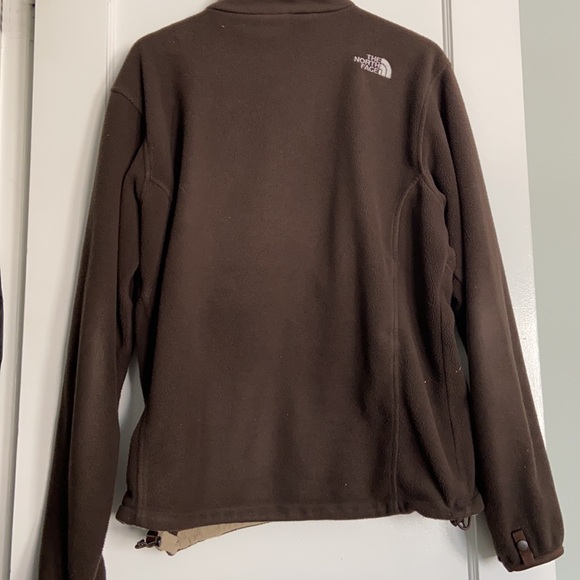 North Face Brown Fleece Jacket - Picture 2 of 2